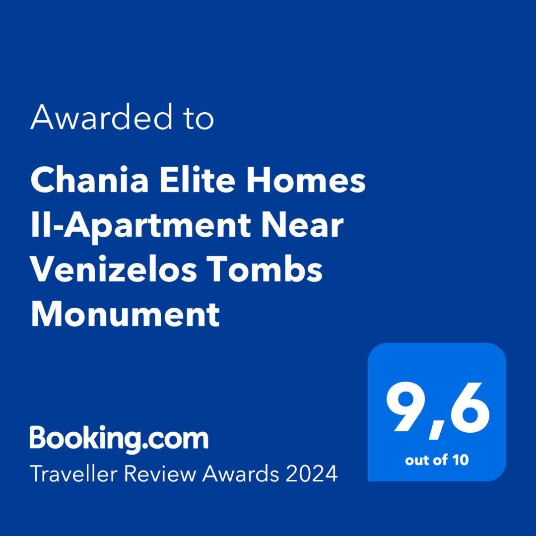 Chania Elite Homes Ii-Apartment Near Venizelos Tombs Monument Exteriör bild
